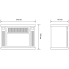 Мини-камин Electrolux EFP/M 5012W белый