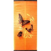 Бархатный сезон Бабочки Желтые на Оранжевом