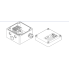 Соединительная коробка для подключения греющих кабелей Raychem JB-EX-20-EP