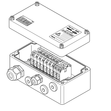 Соединительная коробка для подключения греющих кабелей Raychem JB-MB-25/16MM2