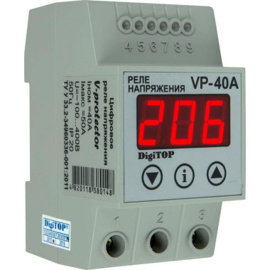 Реле напряжения DigiTOP VP-40A